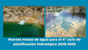 Jornada presentación de nuevas masas de agua para el 4º ciclo de planificación hidrológica 2028-2033